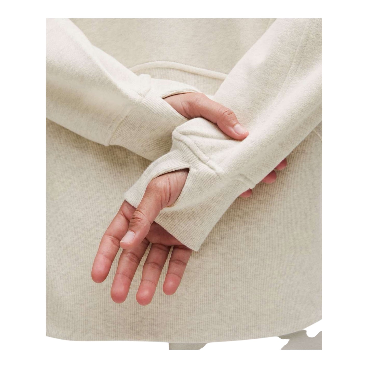 Scuba Oversized Funnel-Neck Half Zip *Long size XSmall/Small