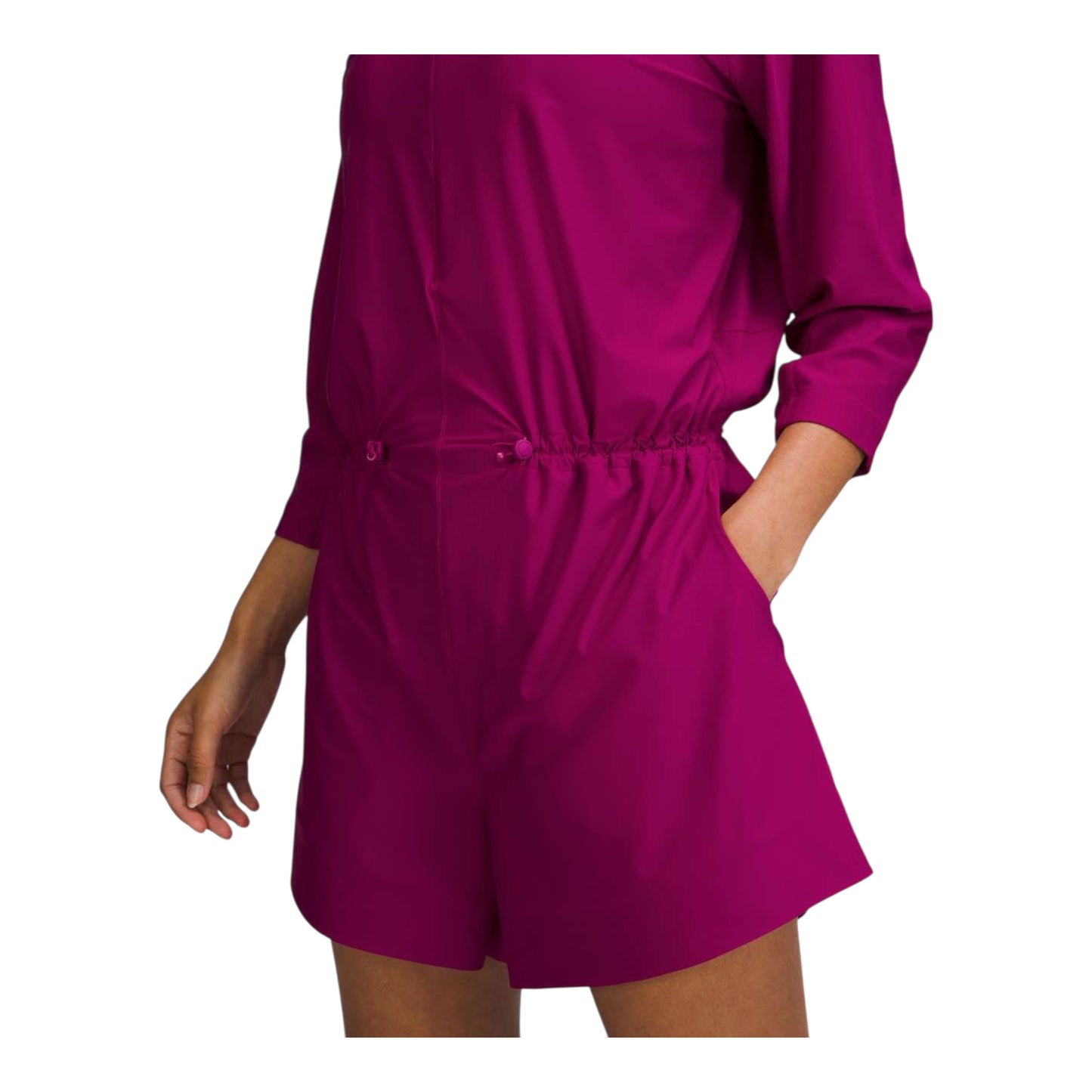 High Neck UVP Zippered Romper size 6