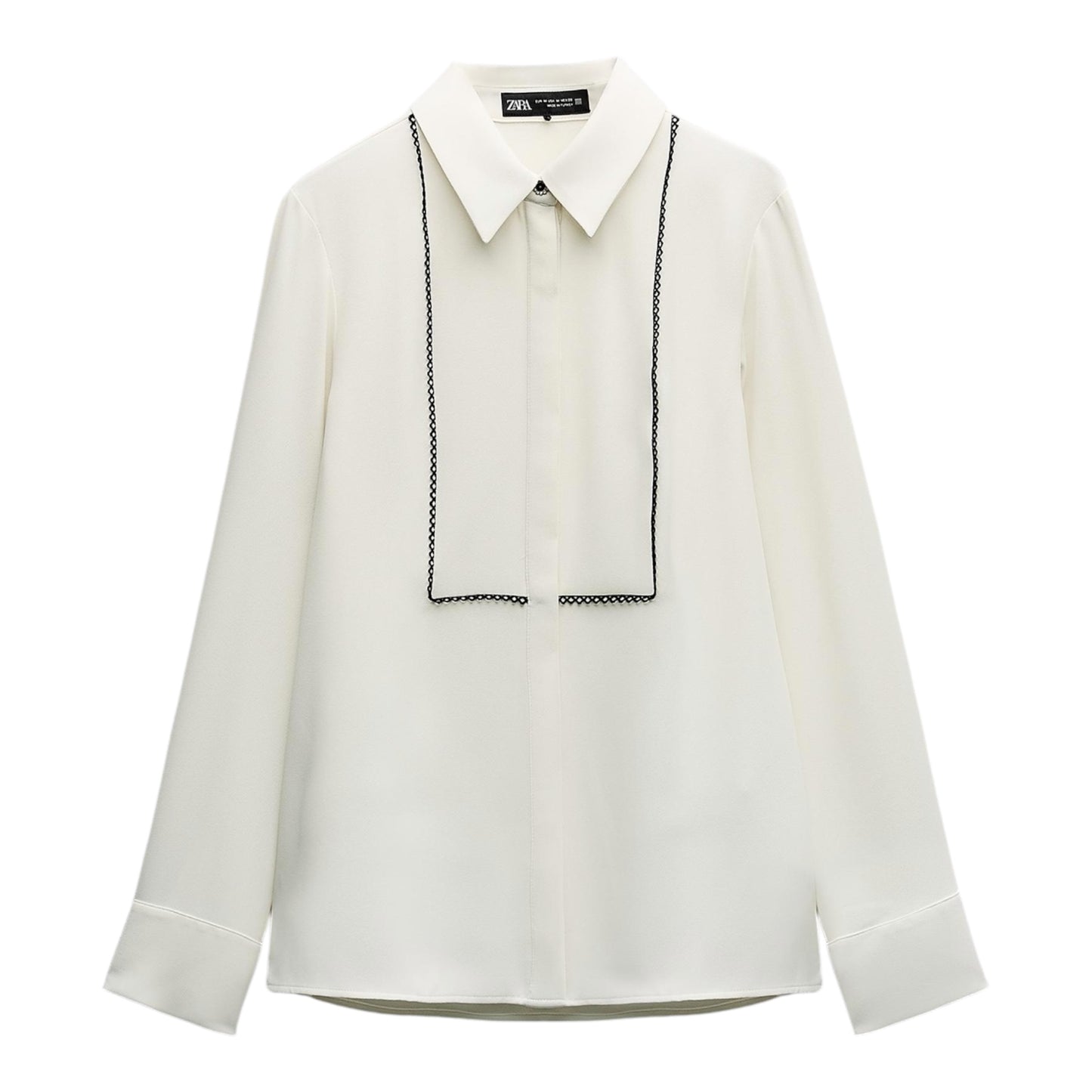 Contrasting Button Down size Small NWT