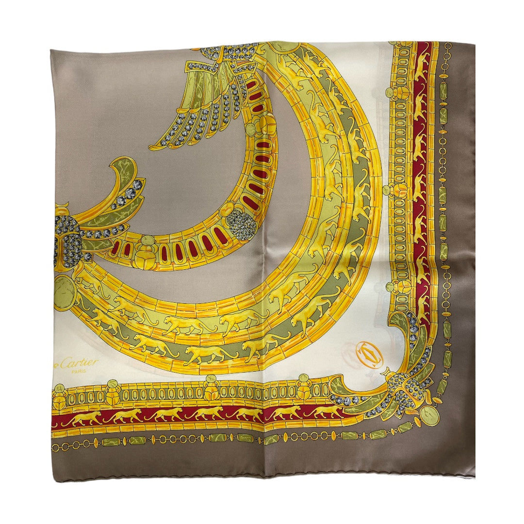 Scarab Silk Scarf NEW IN BOX