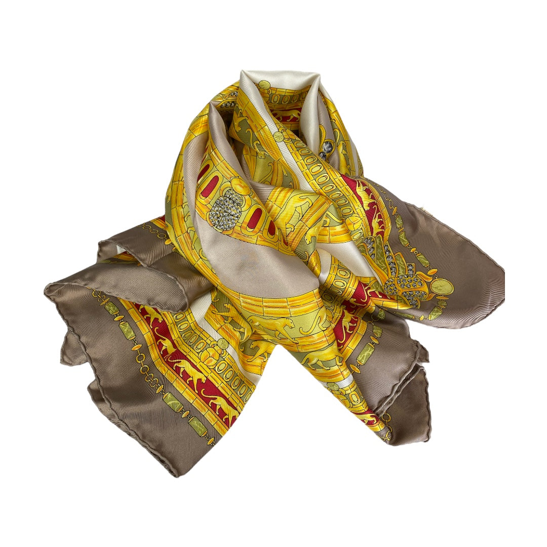 Scarab Silk Scarf NEW IN BOX