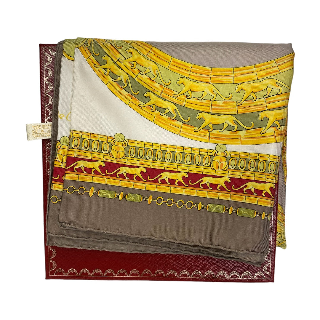 Scarab Silk Scarf NEW IN BOX