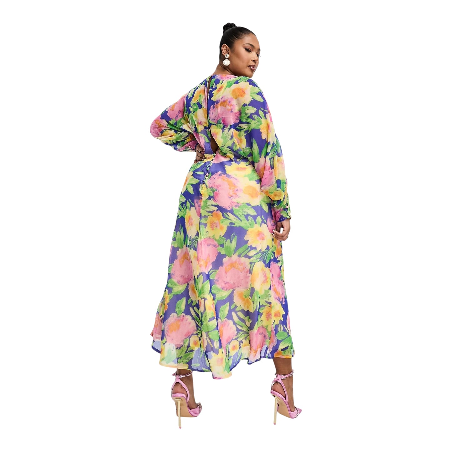 Floral Midi Dress size 18