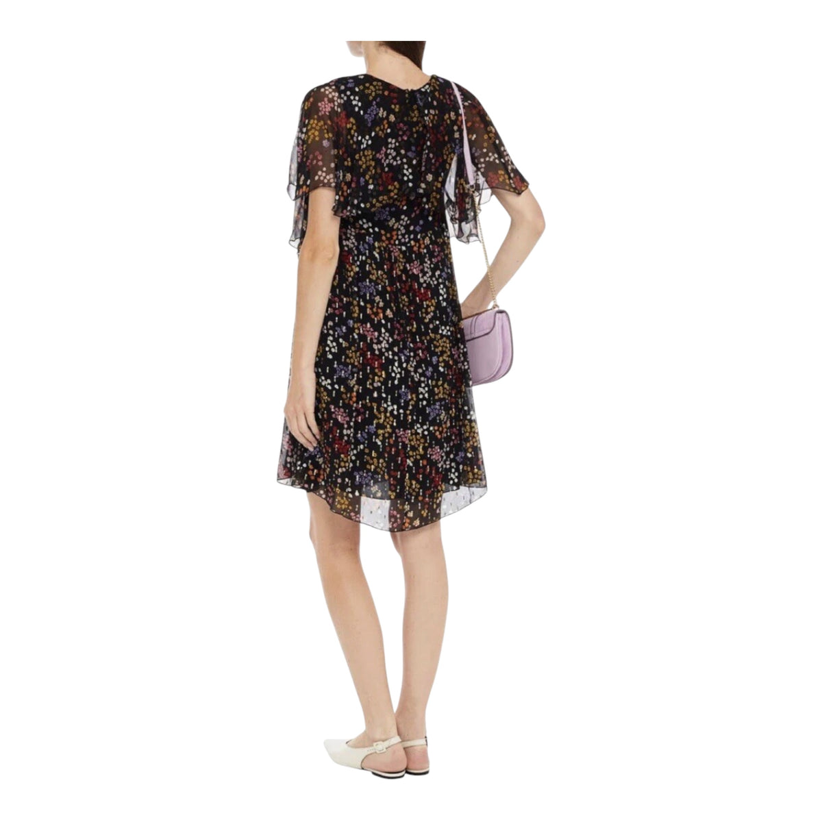 Silk Floral Dress size 34