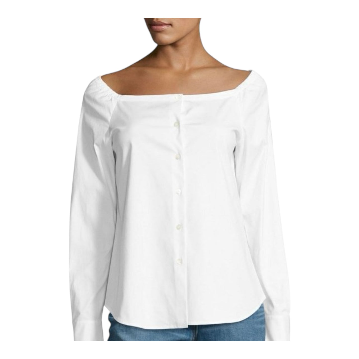 Auriana Stretch Off Shoulder Top size Medium
