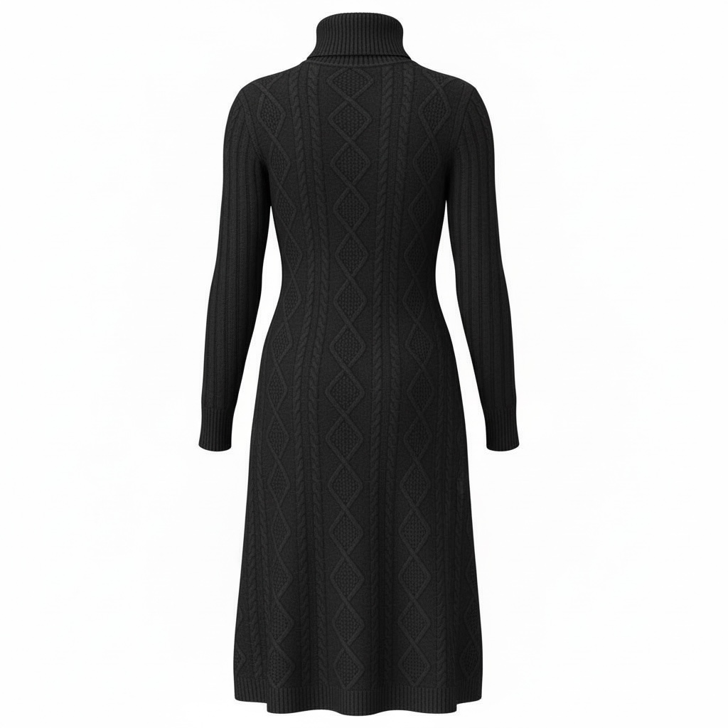 Cable Knit Dress size L NWT