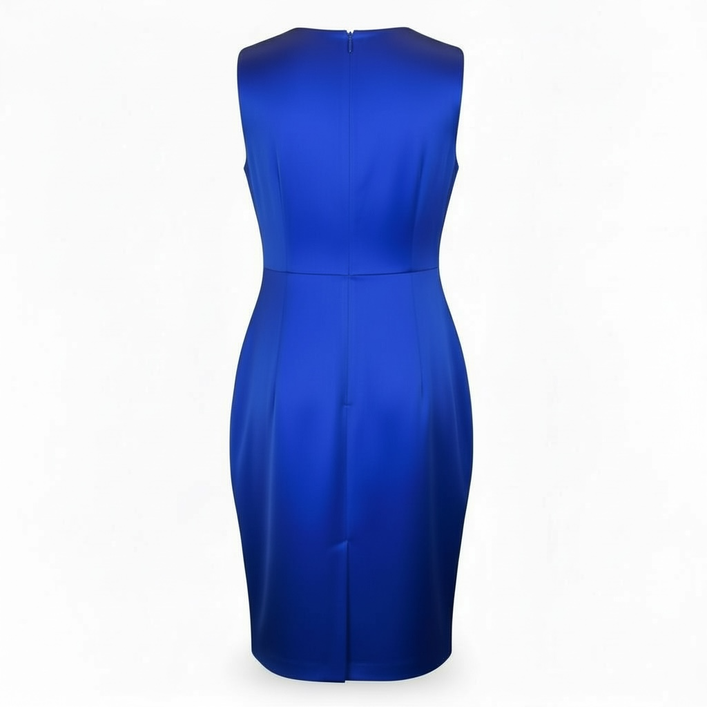 Sleeveless Satin Dress size 10