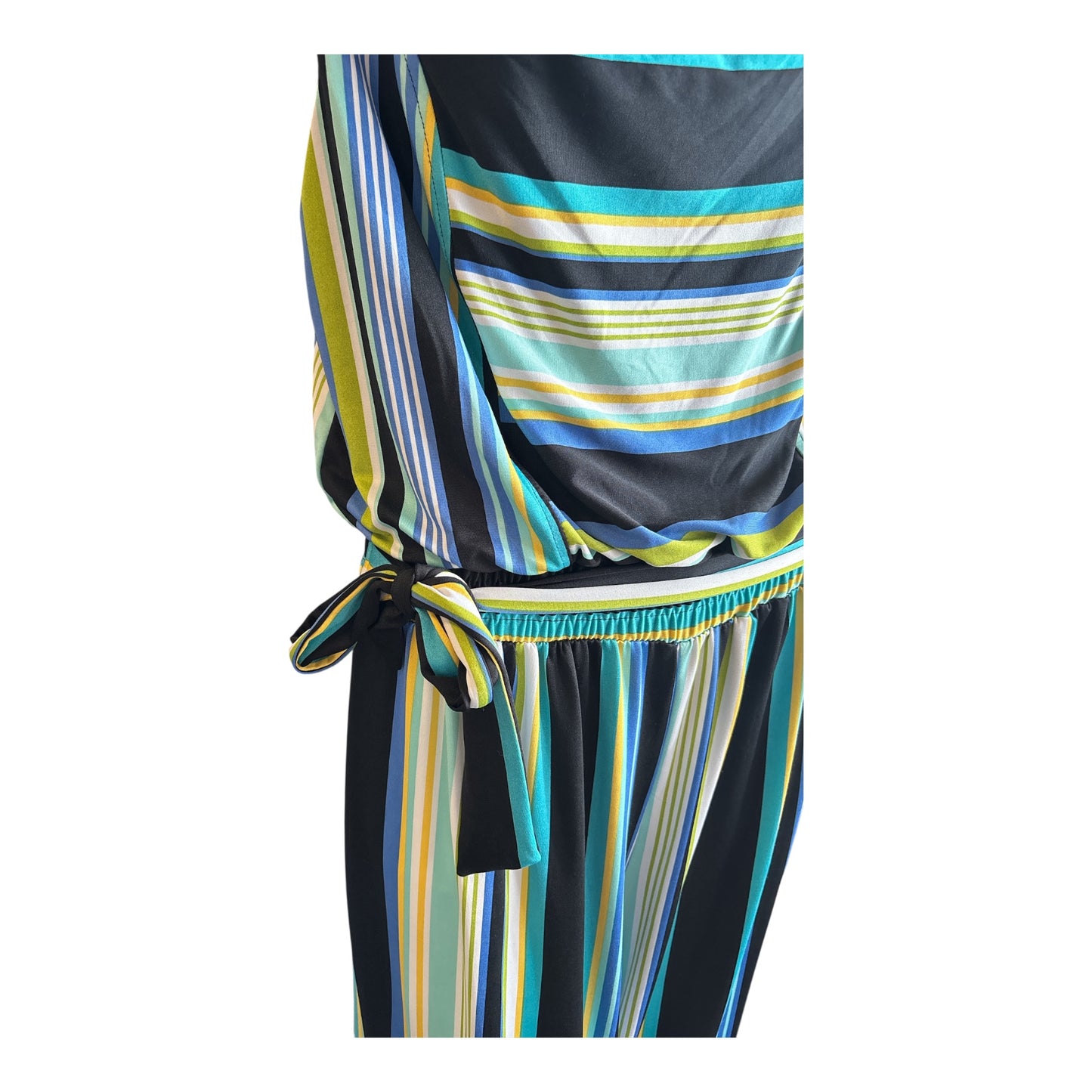 Striped Jumpsuit size Large
