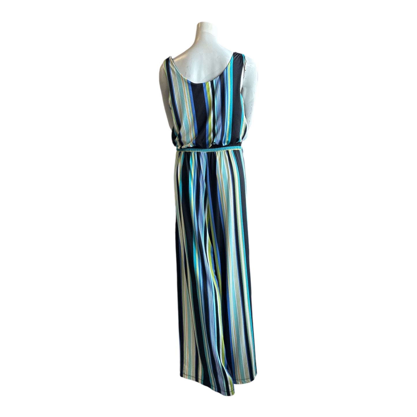 Striped Jumpsuit size Large