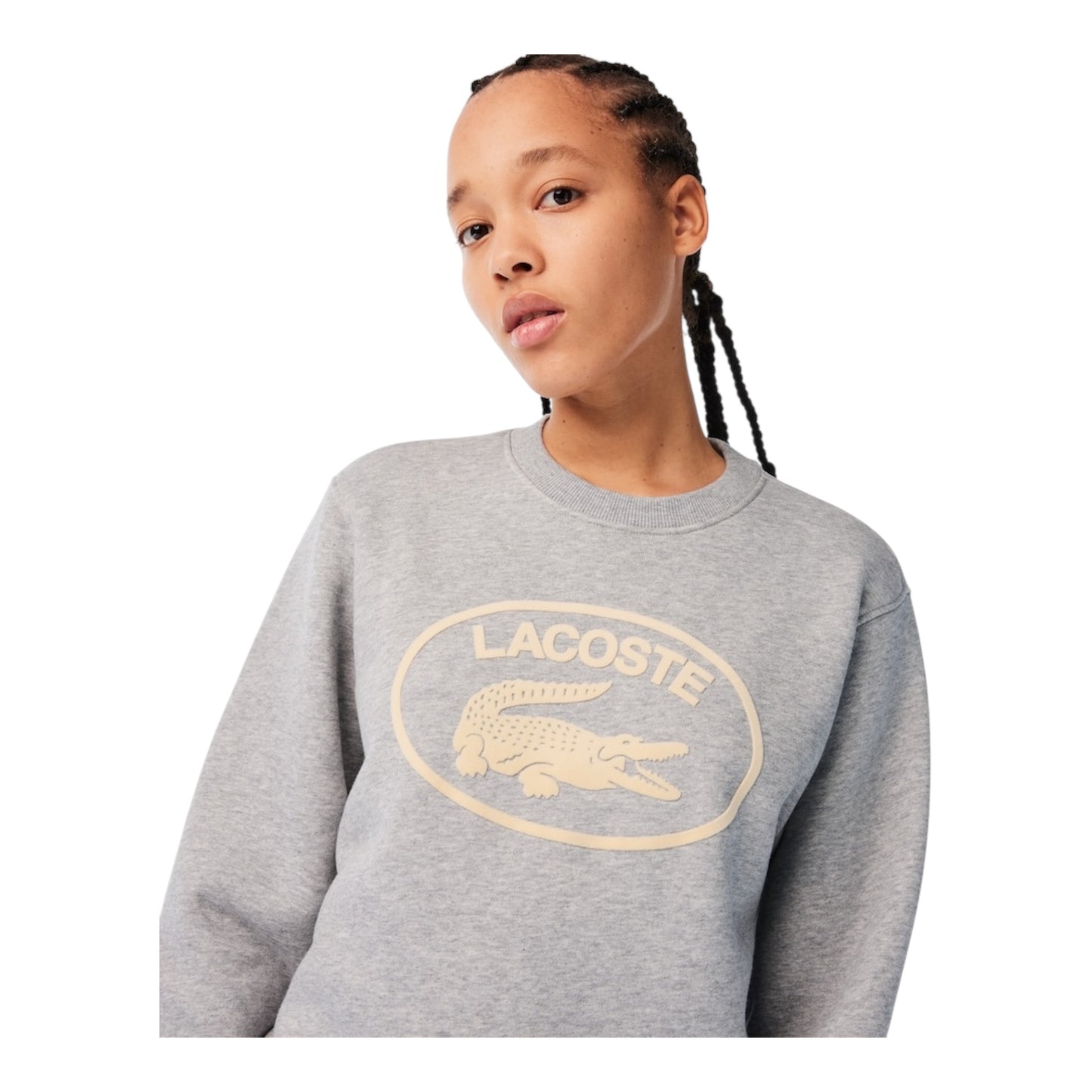 Loose Fit Organic Cotton Fleece Sweatshirt size 40 (Medium)