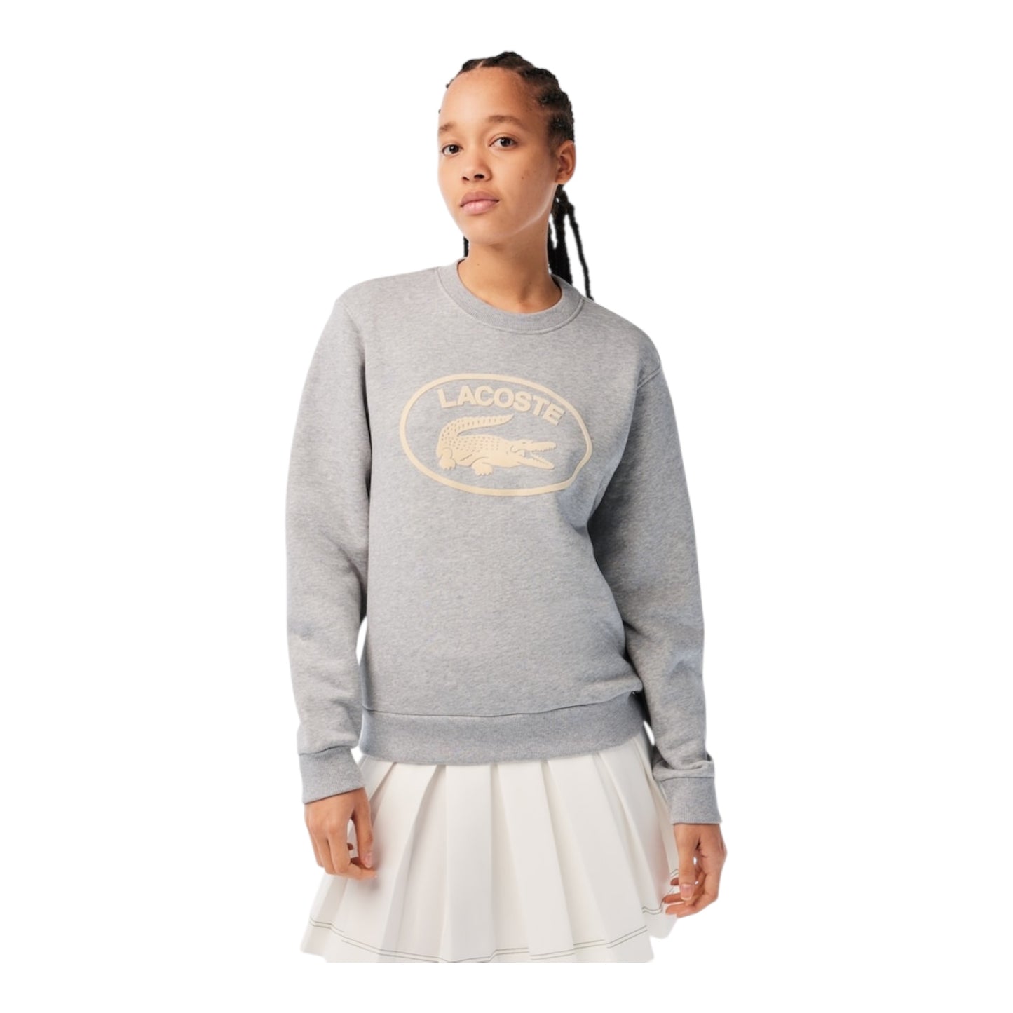 Loose Fit Organic Cotton Fleece Sweatshirt size 40 (Medium)