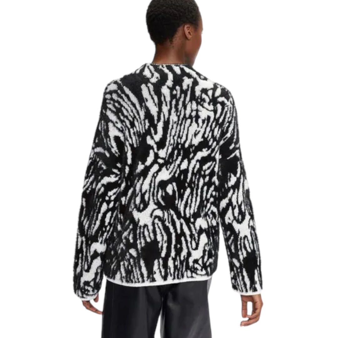 Zaidie Jacquard Sweater Small