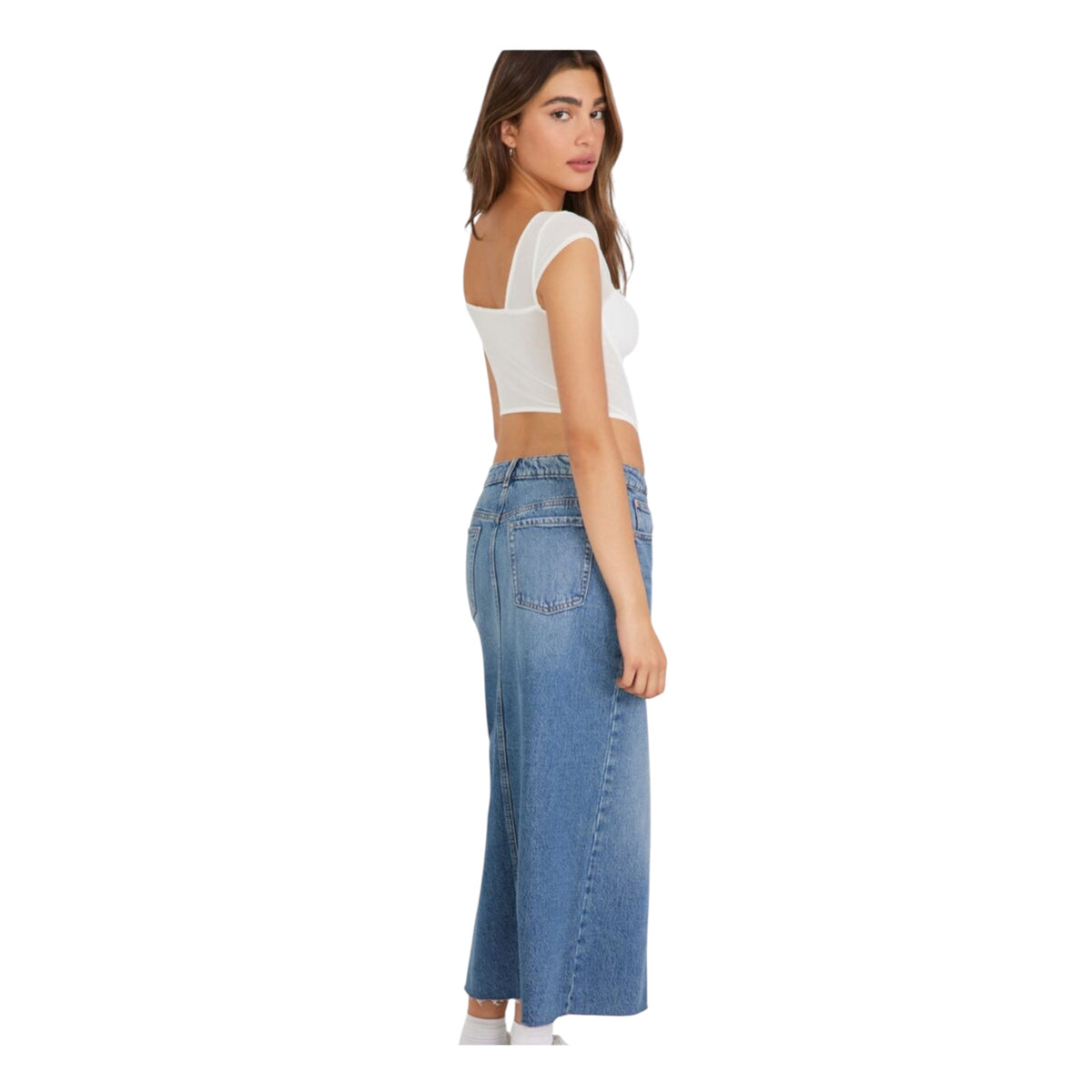 Denim Maxi Skirt size XSmall