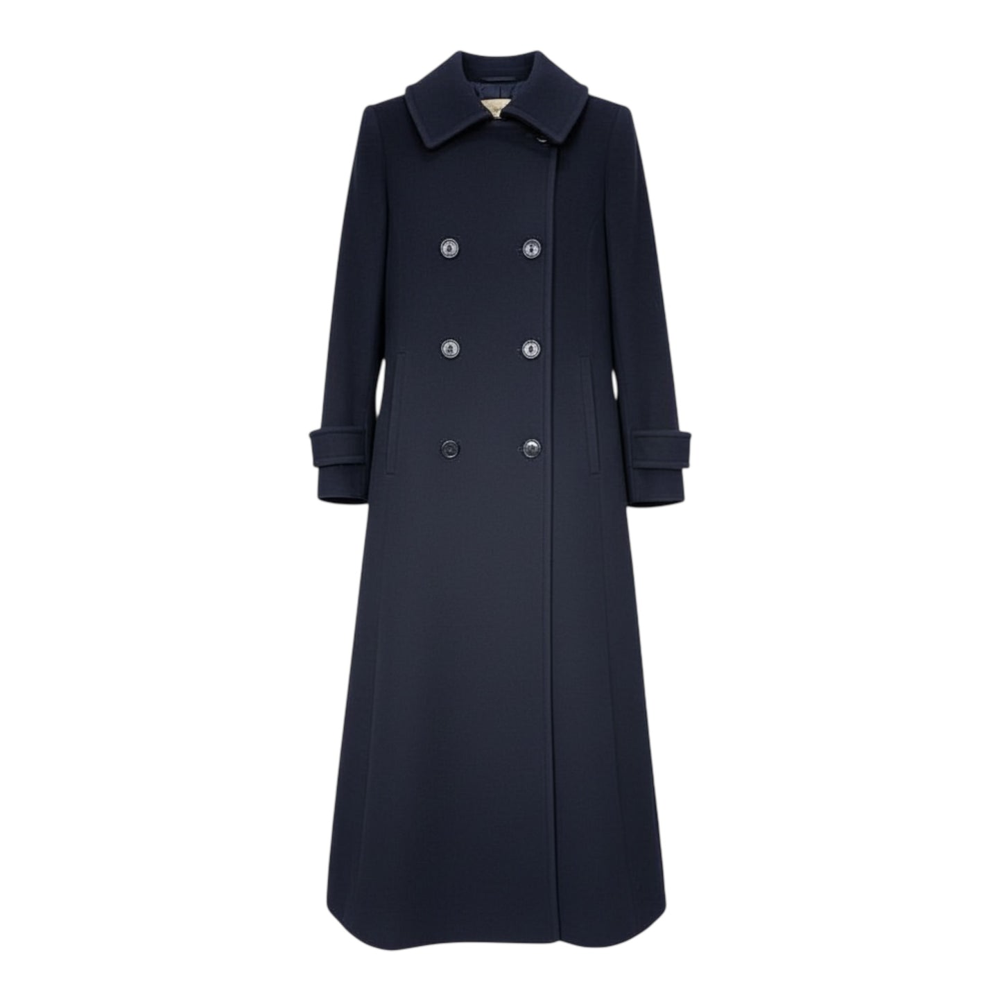 Wool Long Trench size XS