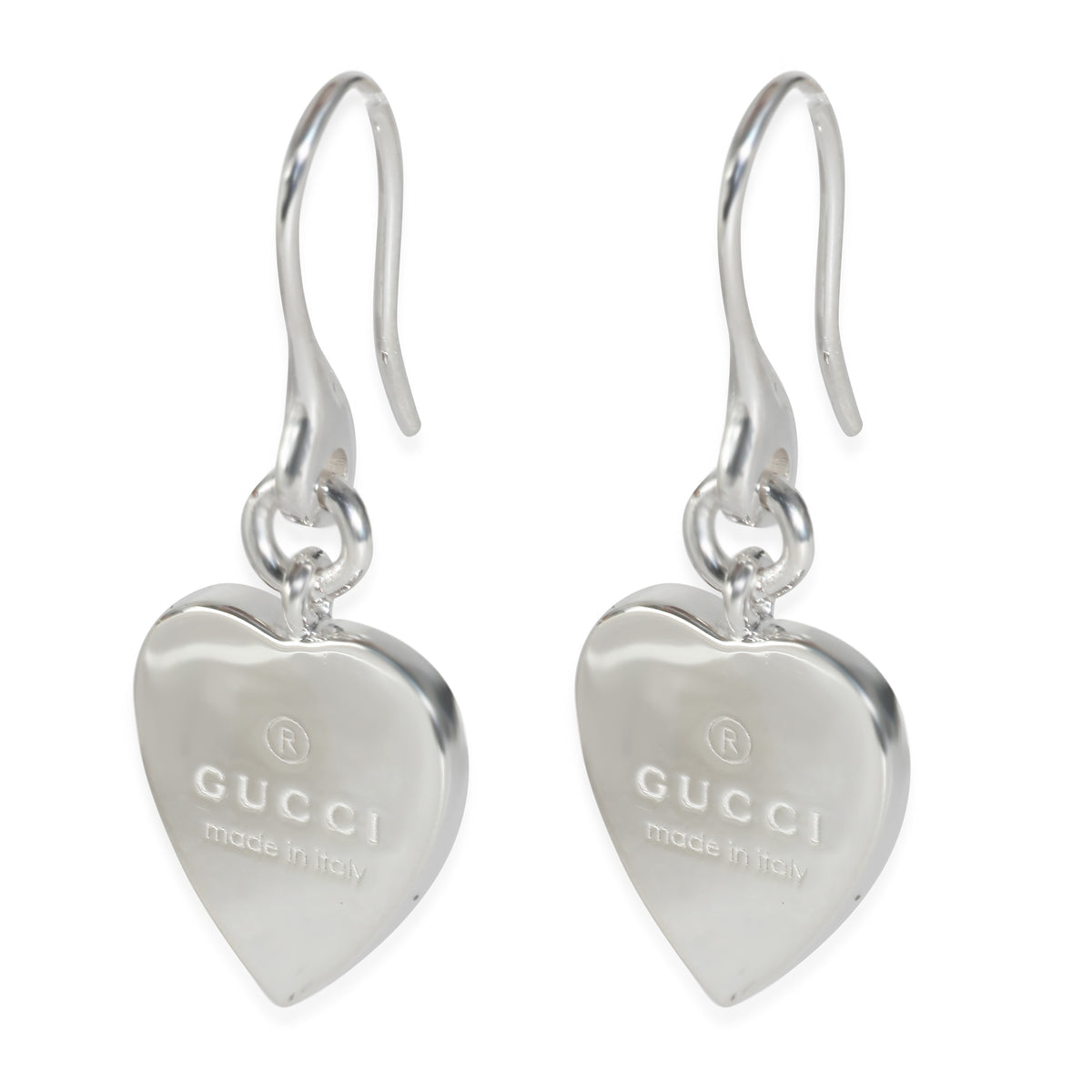 Trademarked Heart Earrings
