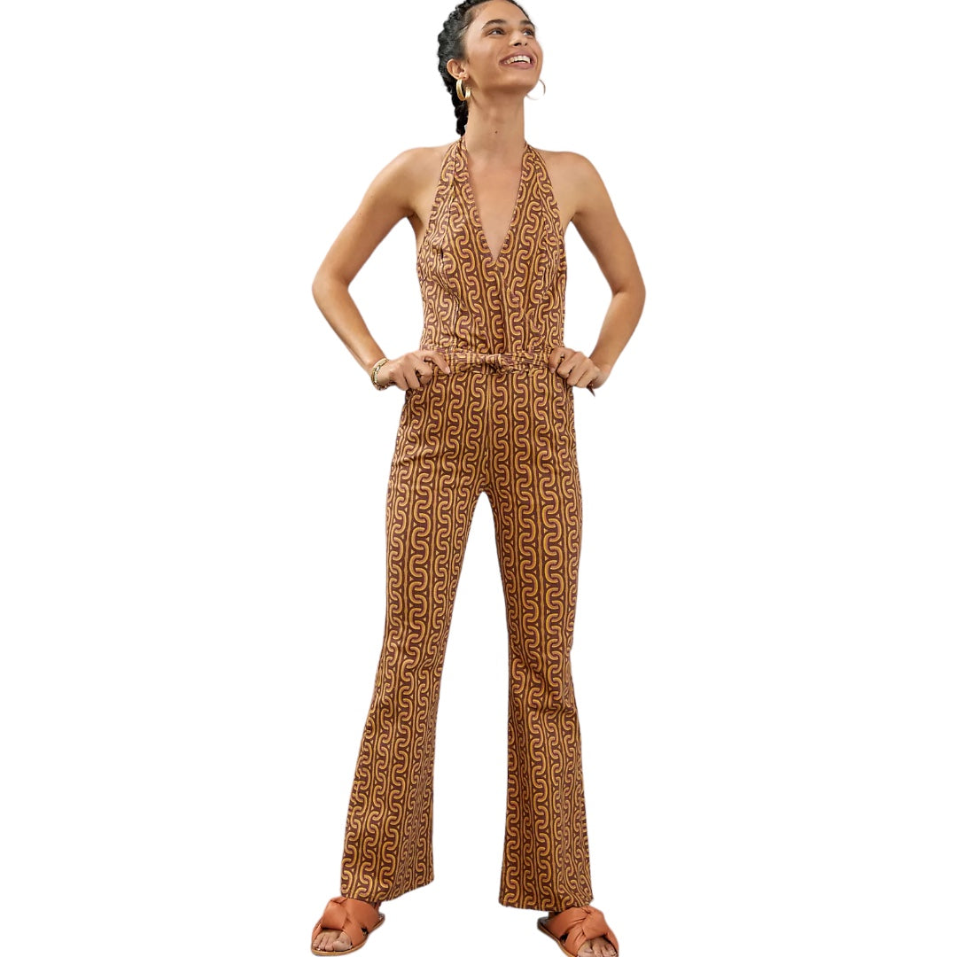 Halter Doozy Jumpsuit Size 27