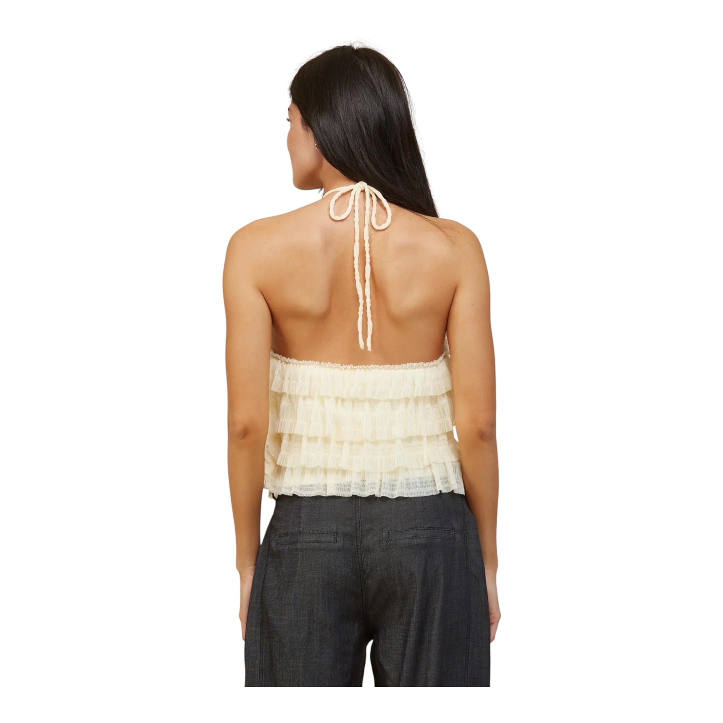 Mesh Halter Top size Xlarge NEW WITH TAGS