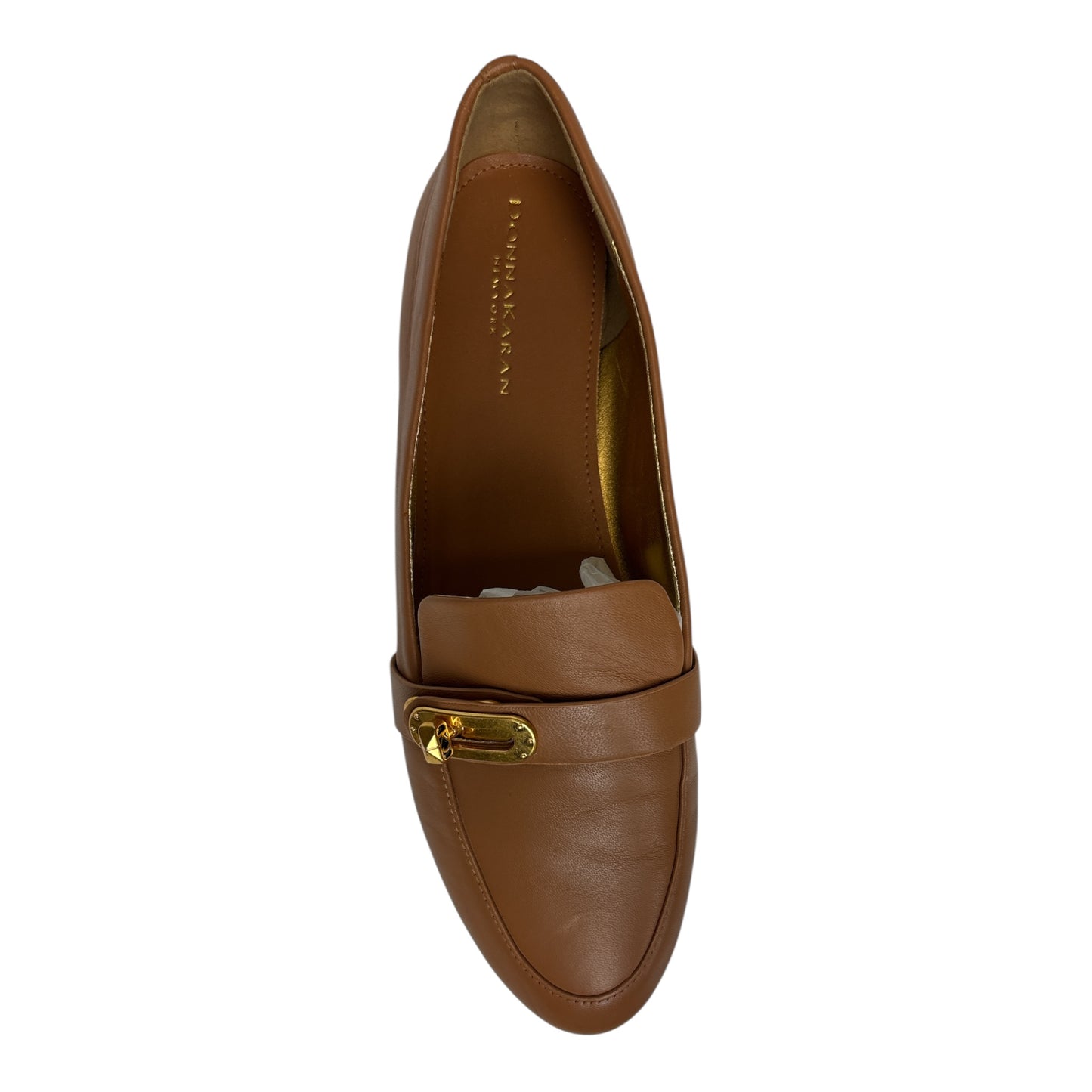 Thompson Leather Turn Lock Buckle Tailored Loafers size 9.5