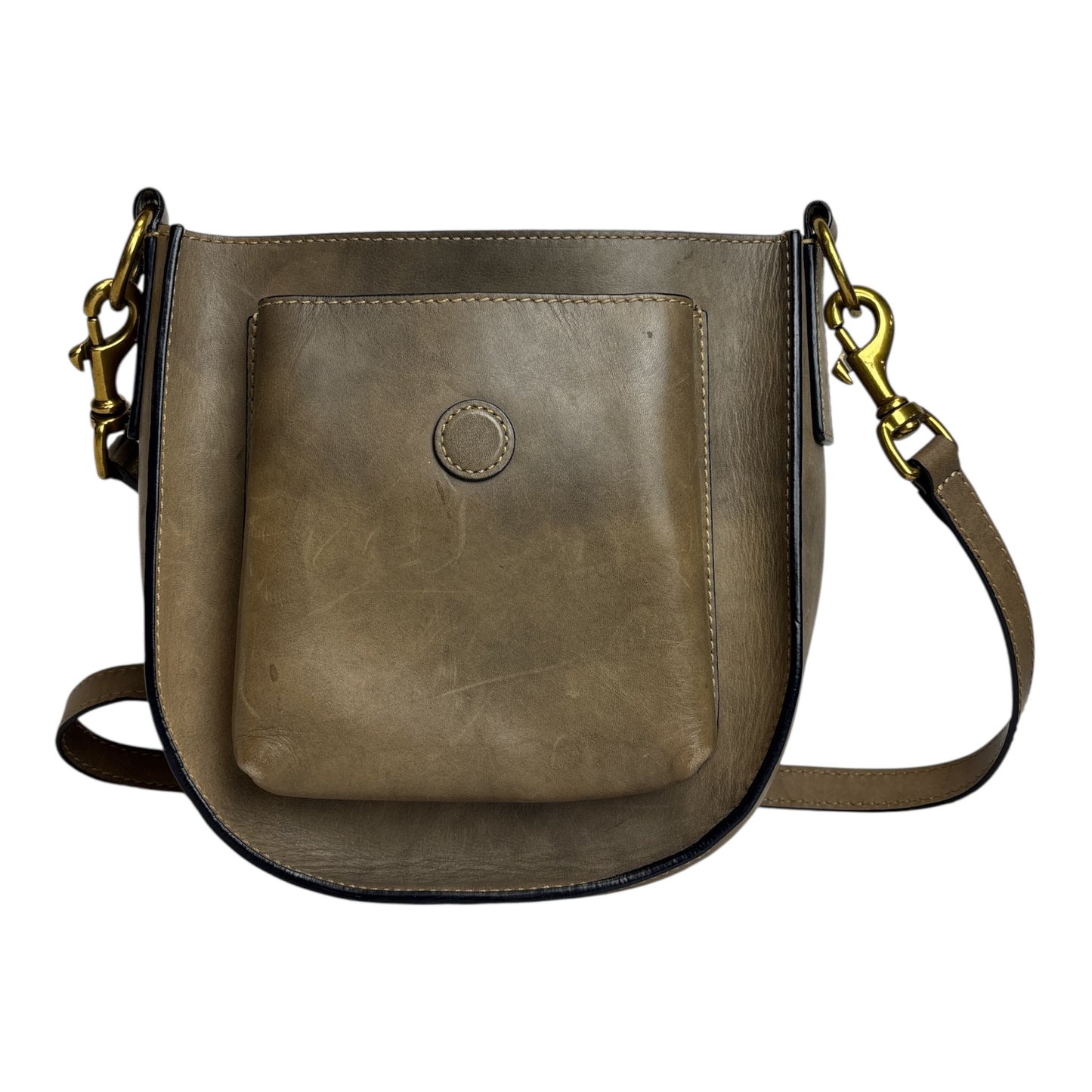 Ilana Leather Saddle Bag