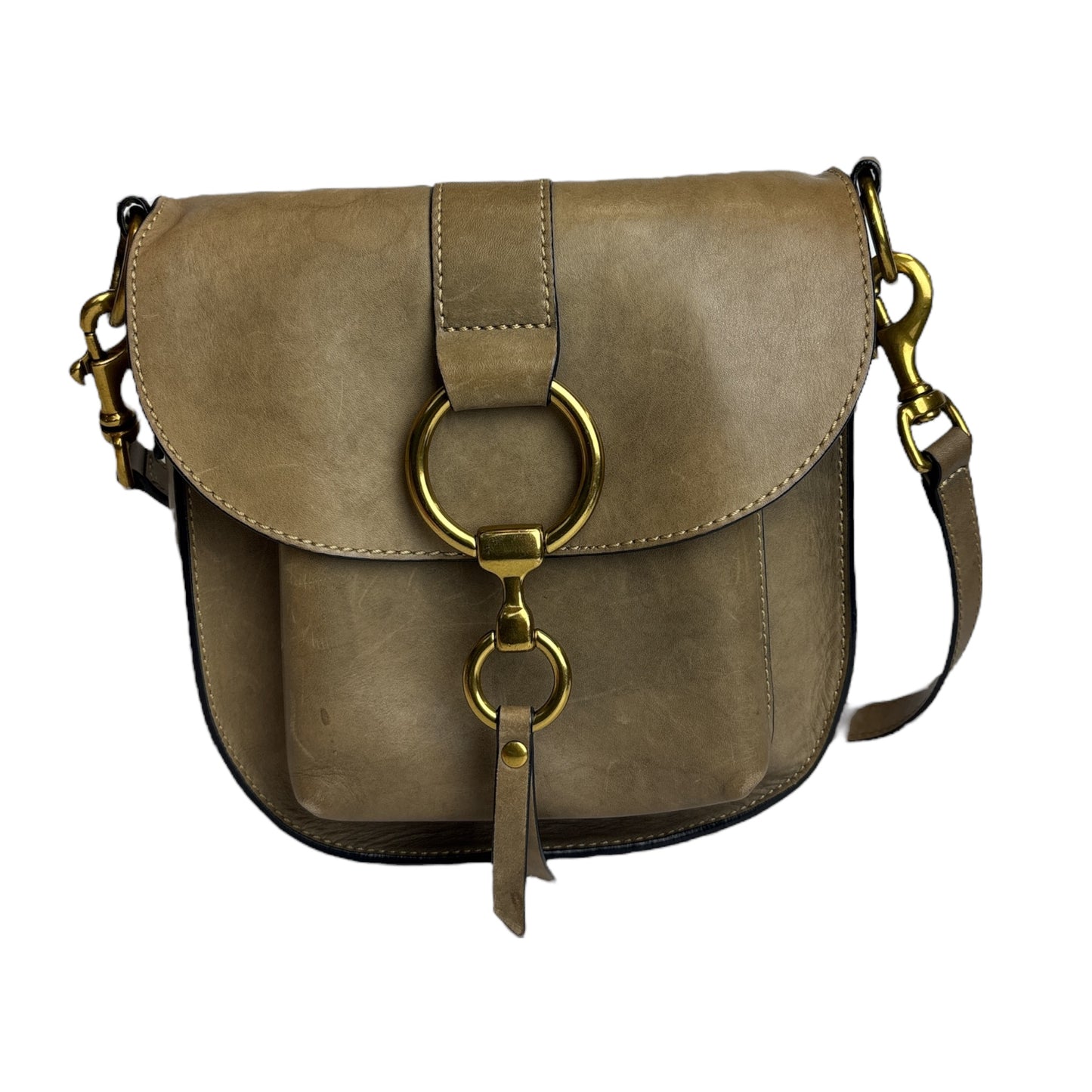 Ilana Leather Saddle Bag