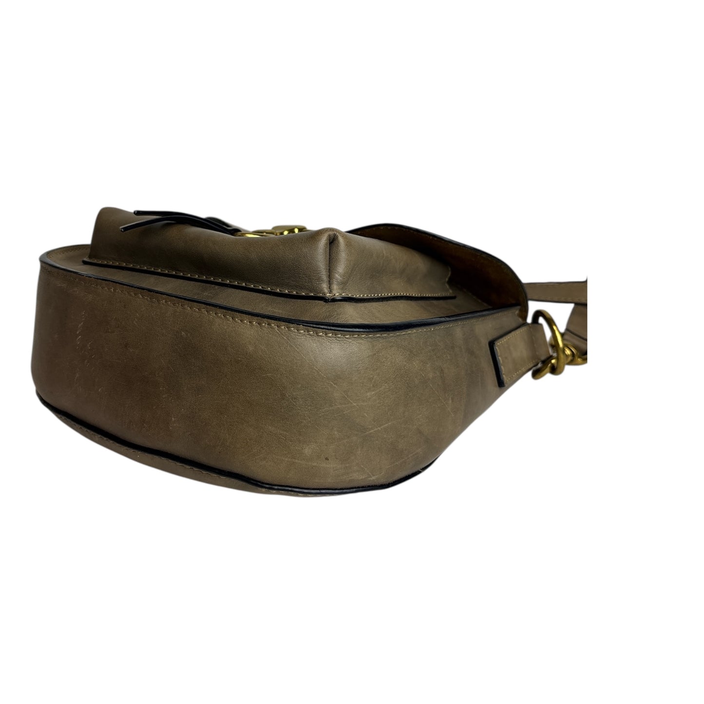 Ilana Leather Saddle Bag