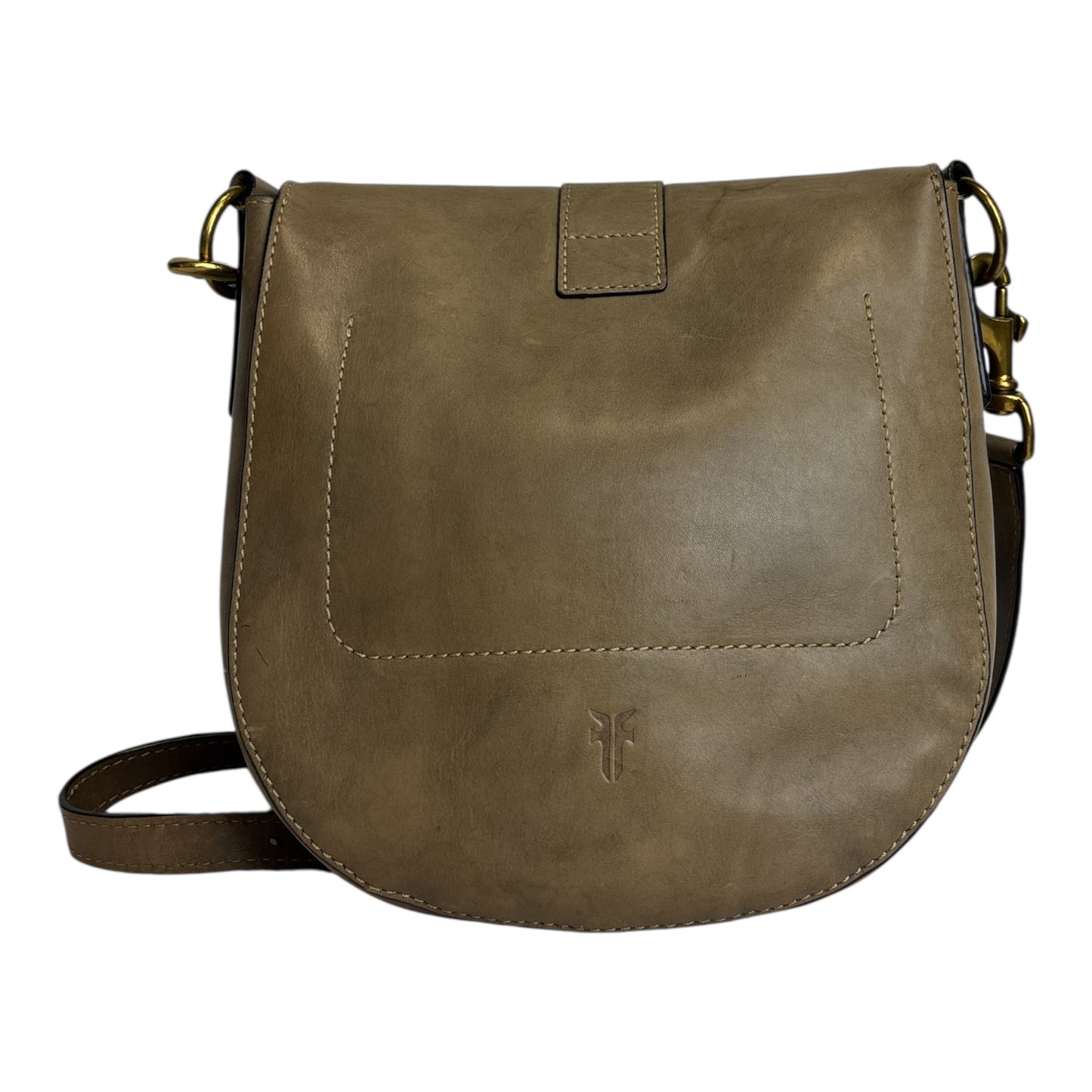 Ilana Leather Saddle Bag