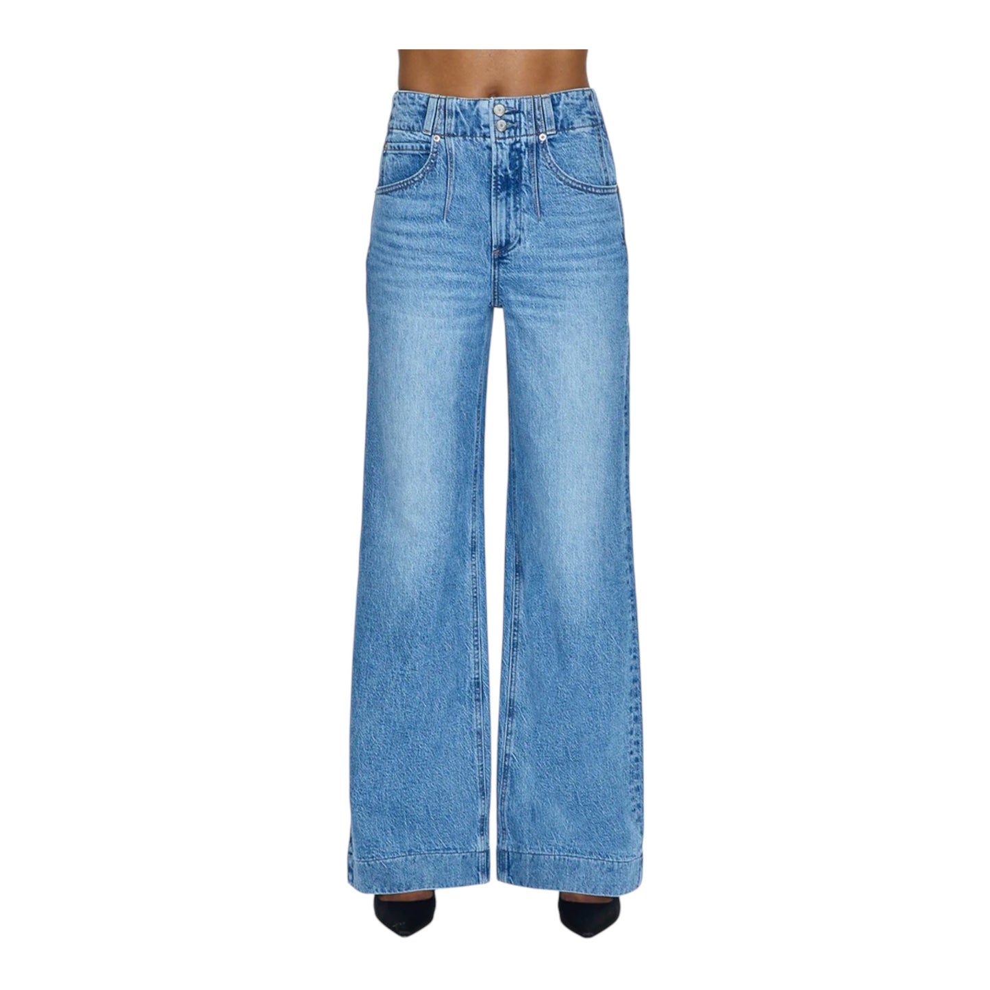 Lana High Rise Ultra Wide Jean size 28