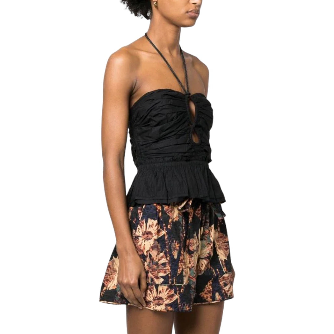 Adaleigh Ruched Halter Top Size 8