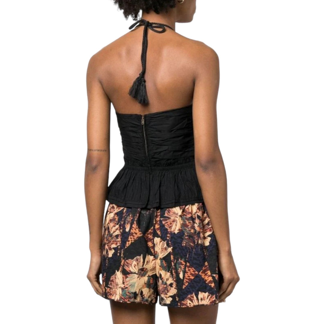 Adaleigh Ruched Halter Top Size 8