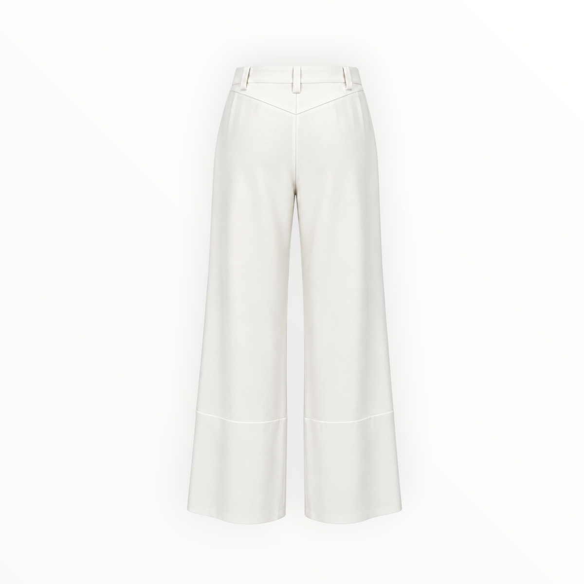 Wide-Leg Crop Trousers size 40