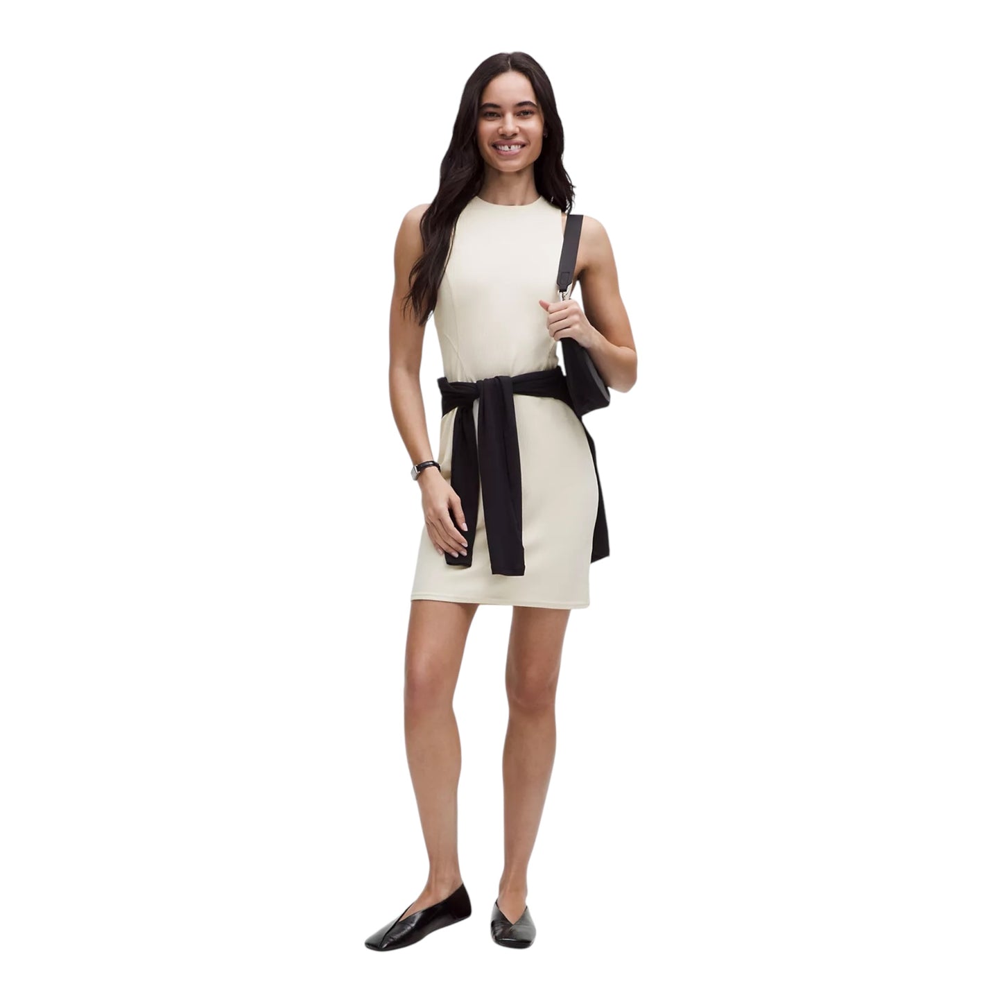 Ribbed Softstreme Slim-Fit Tank Dress size 8