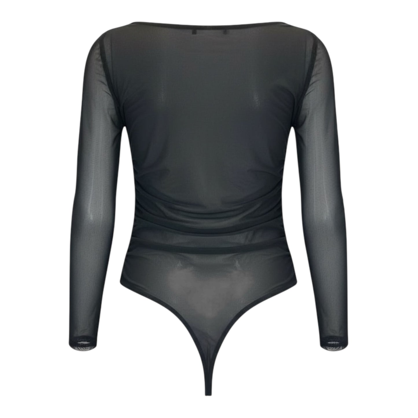 Ruched Mesh Bodysuit size L