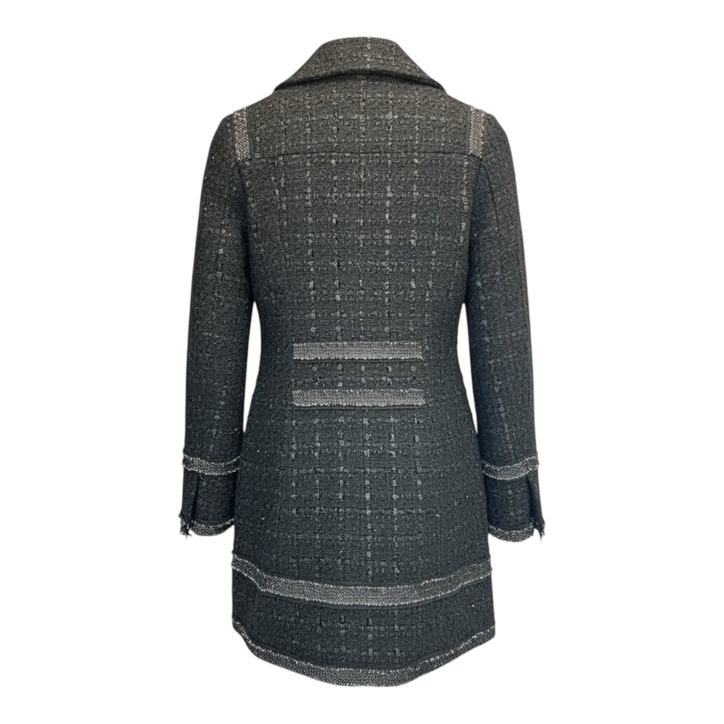 Tweed Zip Coat size XS