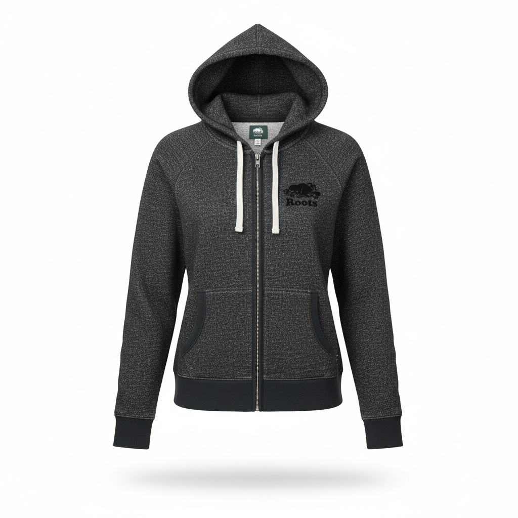 Organic Full Zip Sweater size Medium