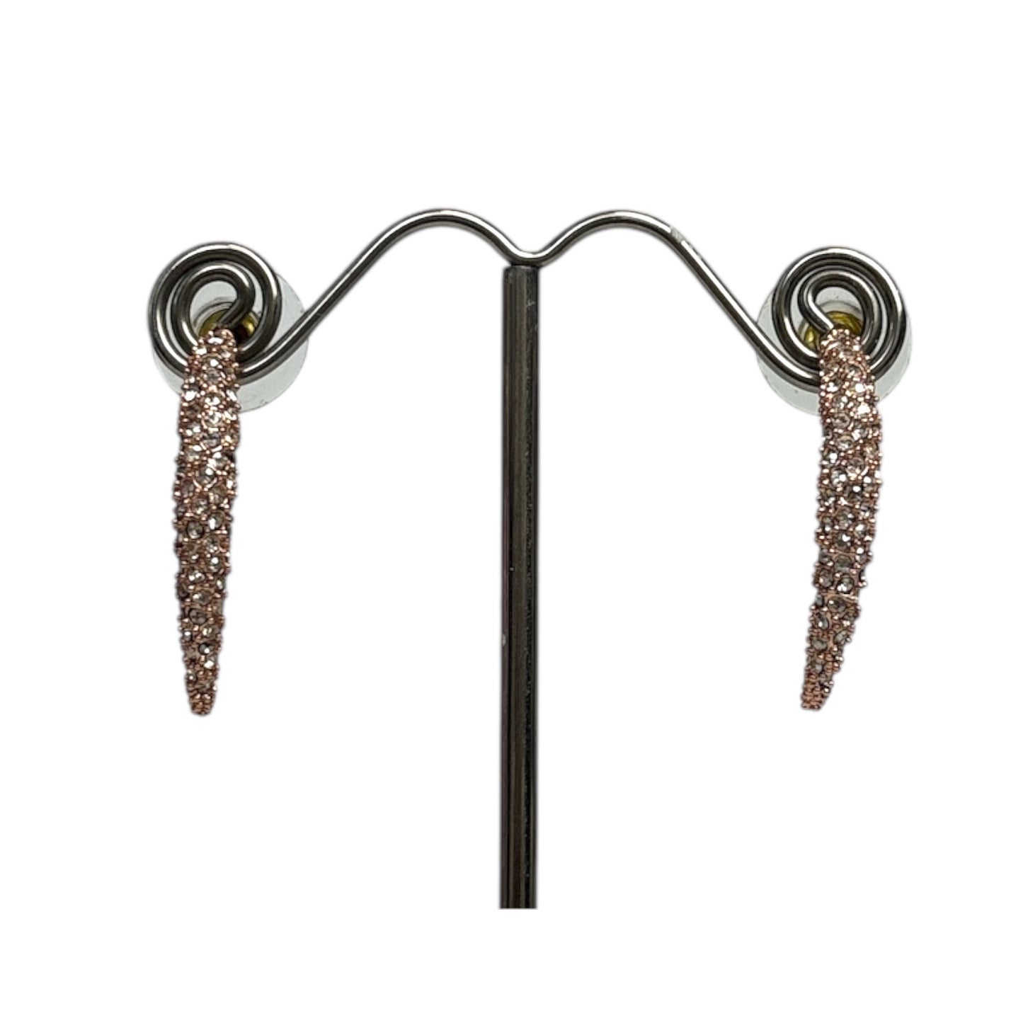 Encrusted Spear Earrings