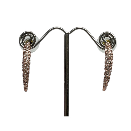 Encrusted Spear Earrings