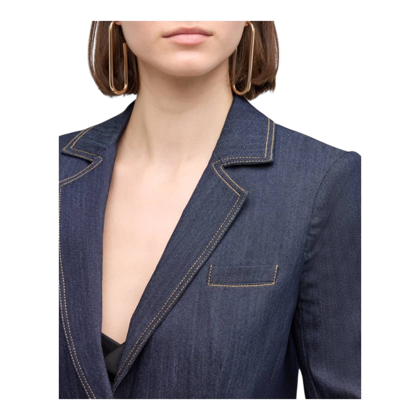 Khloe Denim Blazer size 8