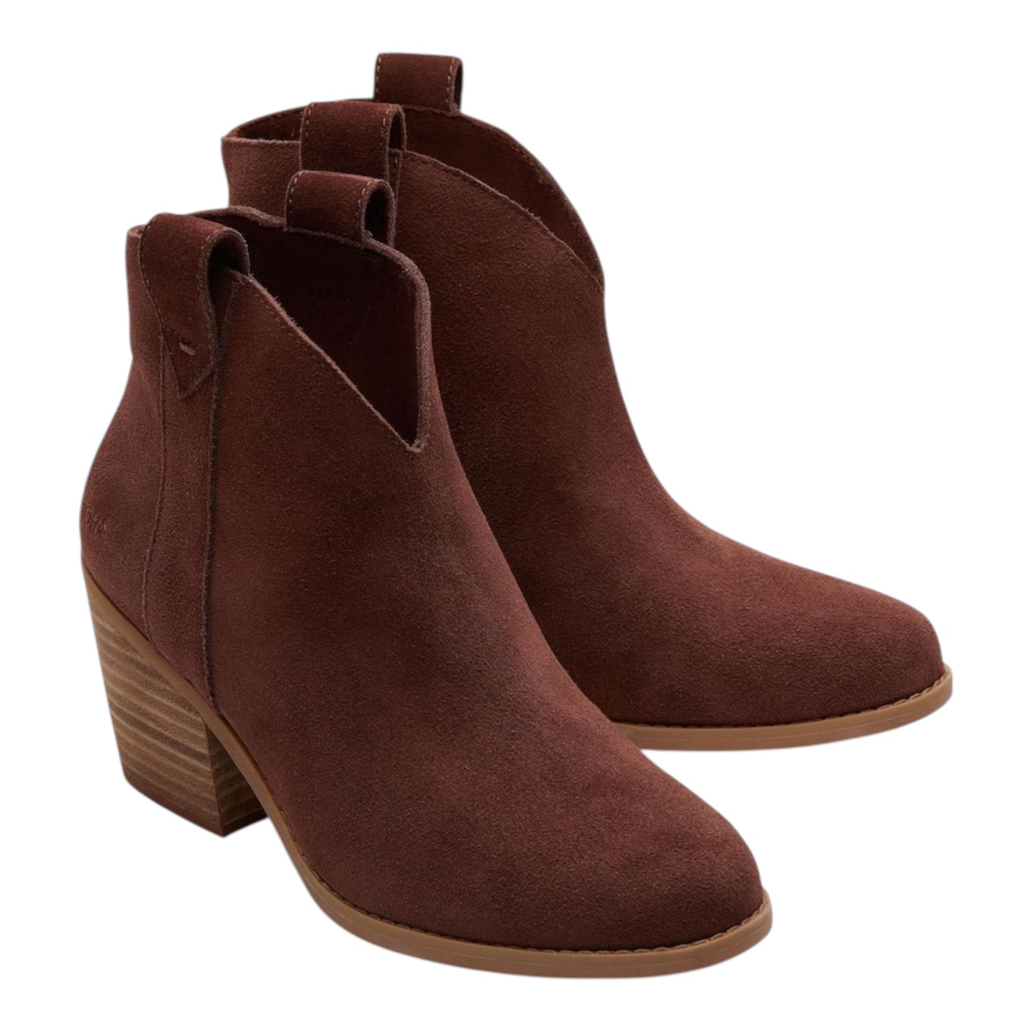 Constance Suede Western Boots size 6.5 New In Box