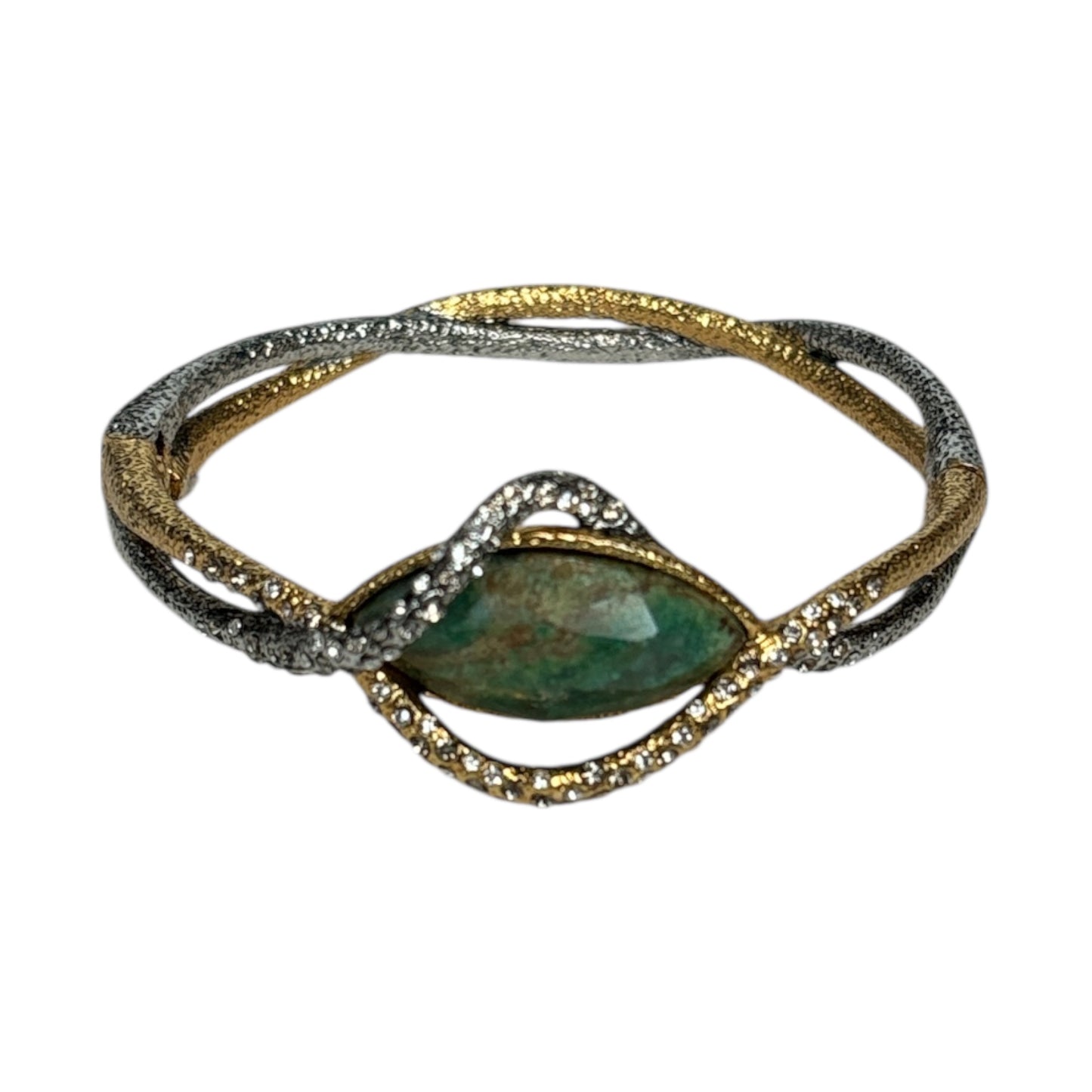 Mixed Metals Hinge Bracelet