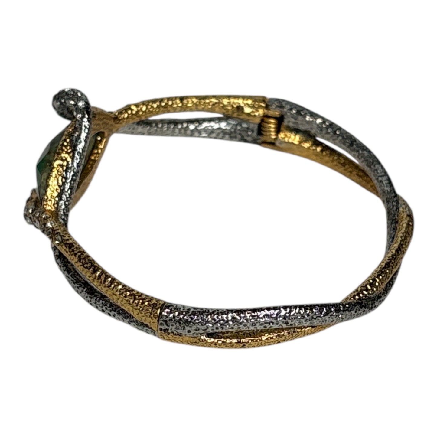 Mixed Metals Hinge Bracelet
