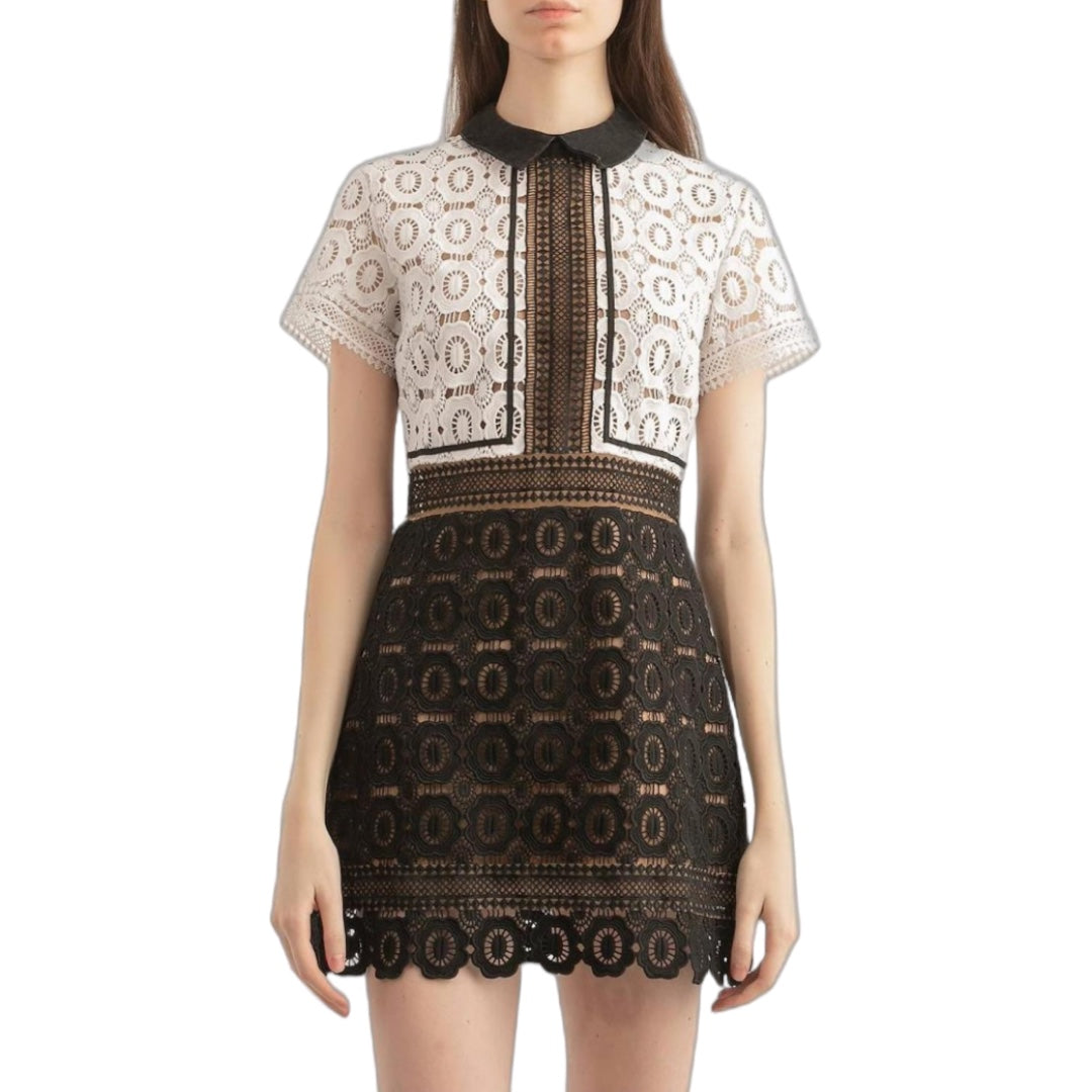 Felicia Crochet Dress Size 8