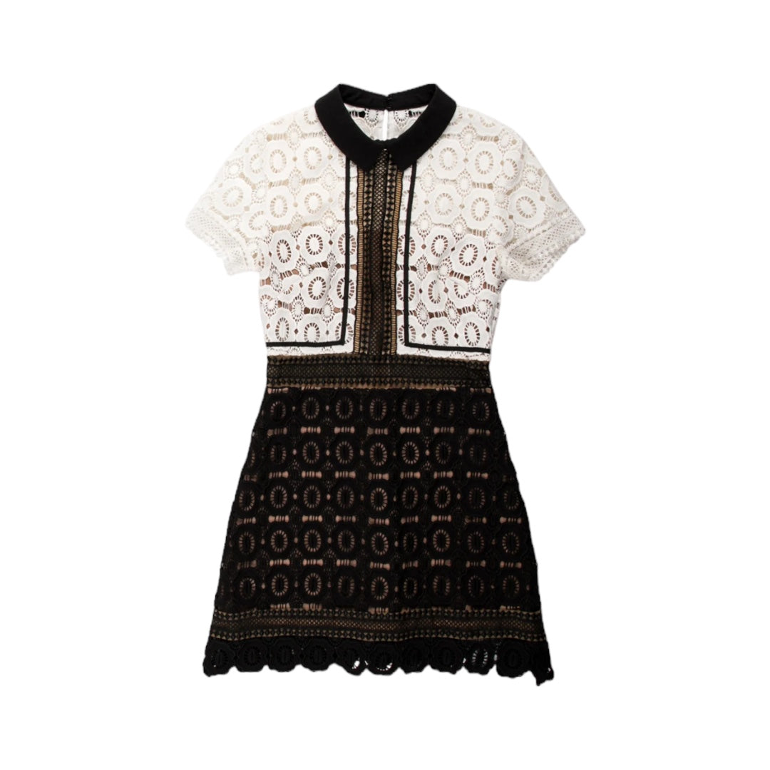 Felicia Crochet Dress Size 8