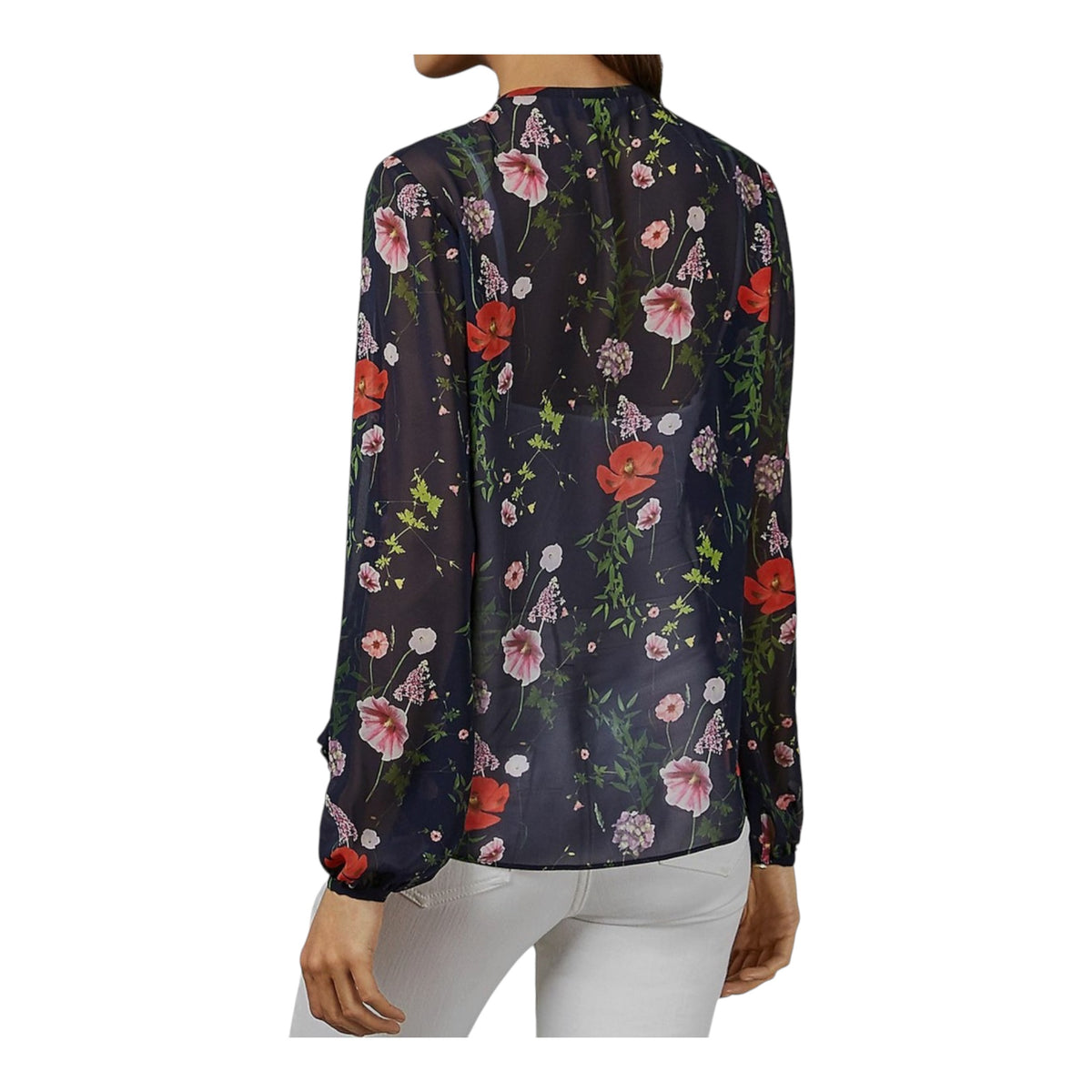Valntia Hedgerow-Print Blouse size 3 (Large)