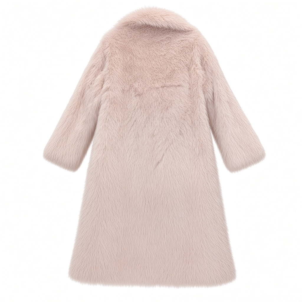 Faux Fur Coat size Small