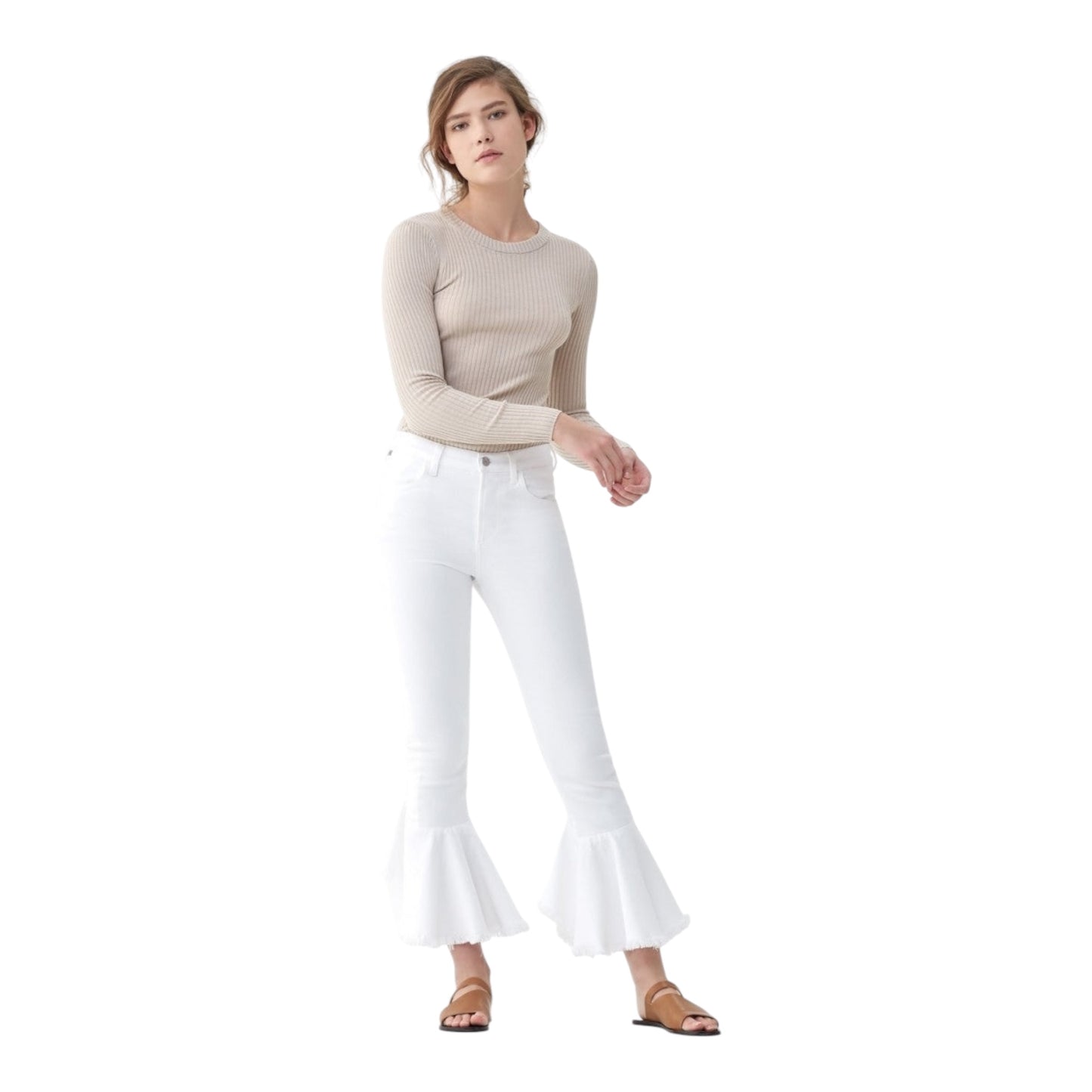 Drew Flounce High Rise Jean size 28 New with Tags