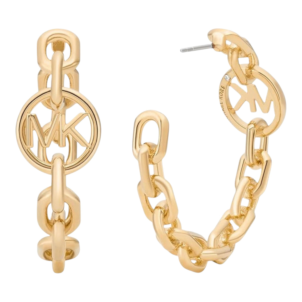 Chain Hoop Earrings