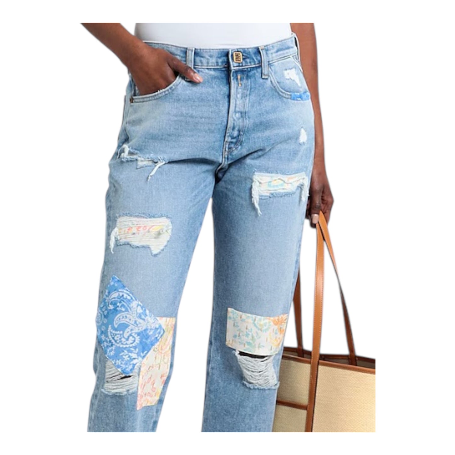 Patchwork Jeans size 27