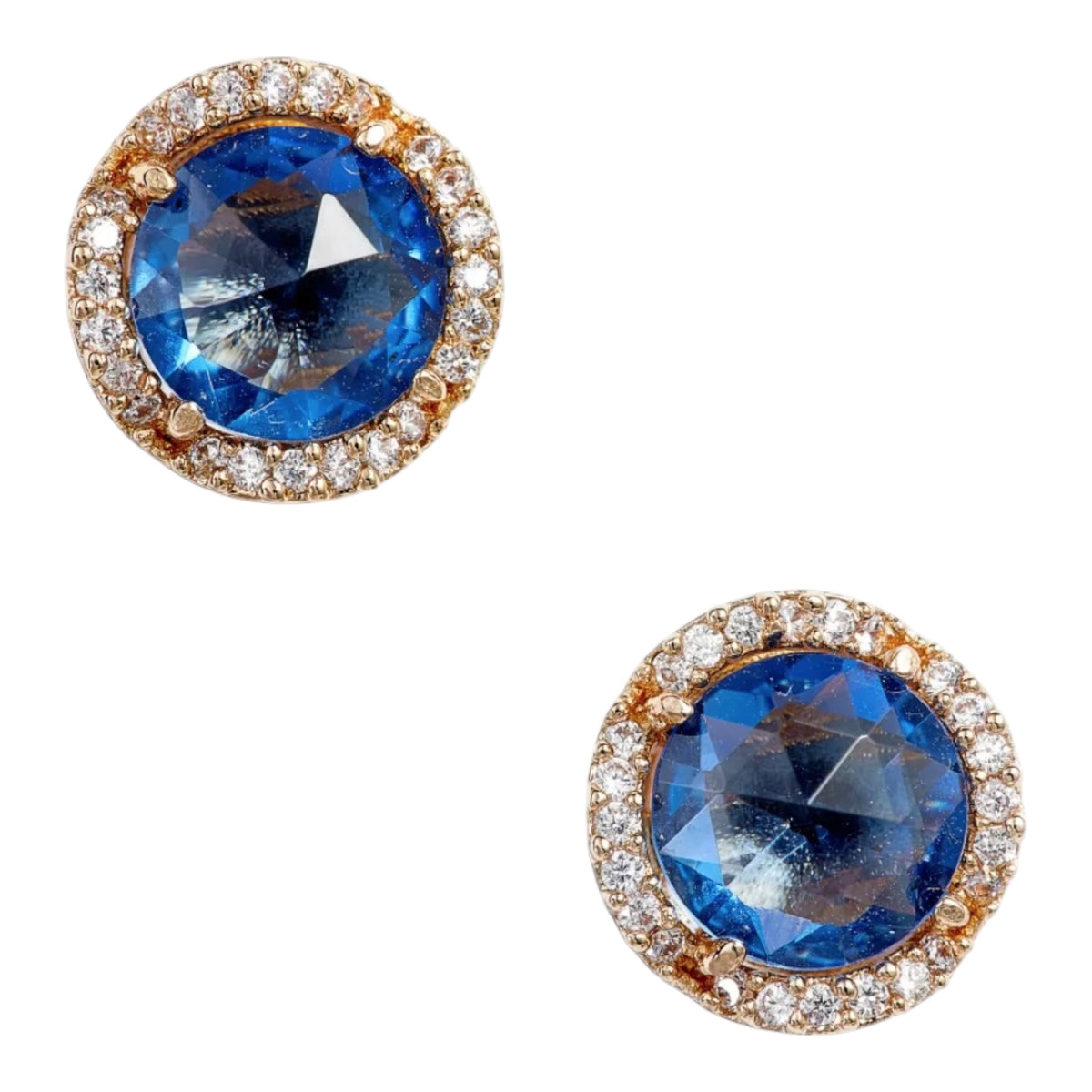 Save the Date Pave Stud Earrings NEW WITH TAGS