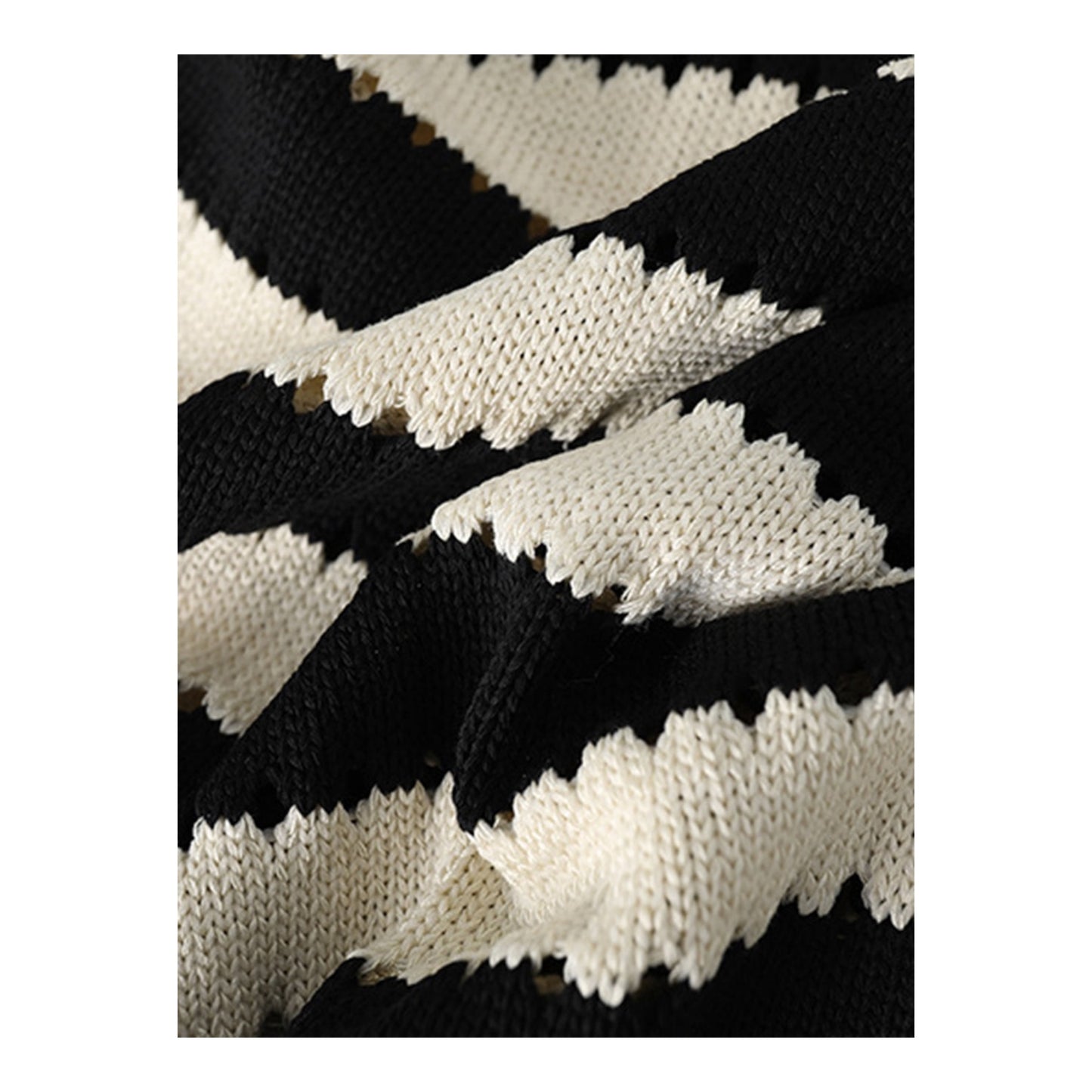 Eyelet Stripe Knit Short Dress size XSmall