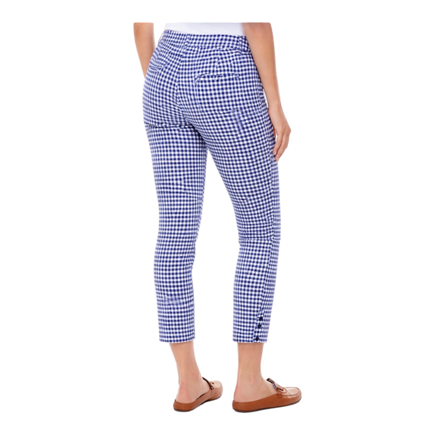 Slim Leg Pant With Button Detail size 8 NWT
